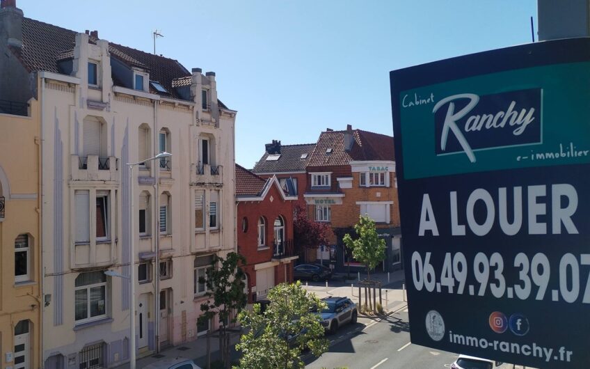 Malo-Les-Bains secteur plage Bel F3 balcon & garage